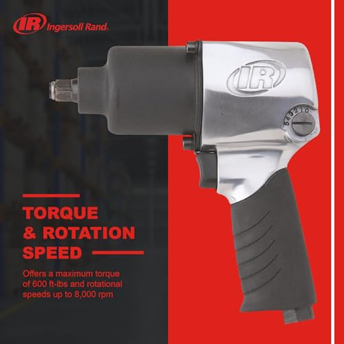 Ingersoll Rand 231C 1/2-Inch-Drive Air Impact Wrench - size: 1/2" Impact - Front Exhaust