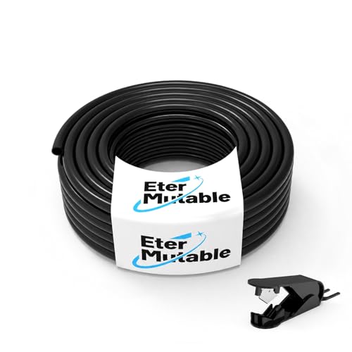 1/2 Inch OD Black Nylon Pneumatic Air Hose Tubing 65.6 Feet/20Meter PA Air Brake Line Tubing Compressed Accessories - size: 1/2" OD/65.6 Feet, style: Nylon/Black