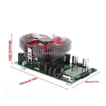 Battery Load Tester, 150W 200V 20A Battery Capacity Tester, Electronic Load Tester Suitable for Manufacturers Digital Enthusiasts Engineers and Other Experimental Instru