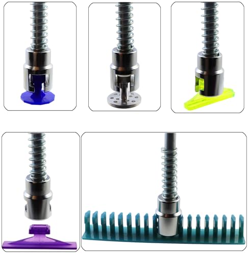 Slide Hammer Dent Puller, Dent Repair Puller Head Kit M10 PDR | Heavy-Duty Steel, For Car & Motorcycle Dents, Straight-Groove Dents Removal, No Plastic Bumpers Or Large Dents, PDR Tools - size: M10