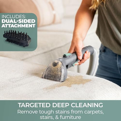 Kenmore SpotLite Go Pet Portable Carpet & Upholstery Cleaner Machine | 16KPa Suction with 2-in-1 Tough Stain Tool, Lightweight Spot Stain Remover for Couch, Car Detailing, Rugs & Stairs - color: Mint