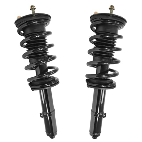 Detroit Axle - AWD 2pc Front Struts for 2006-2013 Lexus IS250, 2011-2013 IS350, 2007 2008 2009 2010 2011 2012 Struts with Coil Spring Replacement Suspension [Excludes sport suspension] - size: 11835_11836/Pair