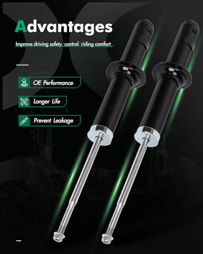 SCITOO for Honda Auto Shocks (Front,2Pcs), Shocks Absorbers Assemblies Set fit for 1996 1997 1998 1999 2000 for Honda Civic Struts - size: 2pcs-Front, style: 1996-2000 for Honda Civic