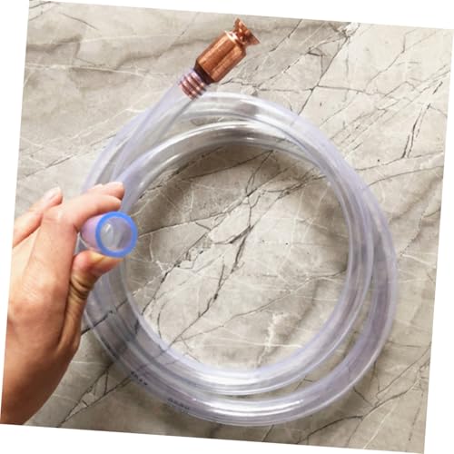Zerodeko 1set Multifunctional Siphon Hose Kit for to Use Automatic Oil and Water Siphoning Tube Fittings Hose Clamp and for Cars and Liquid Transfer