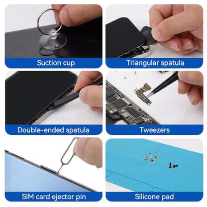 Small Precision Screwdriver Set,130-in-1 Tiny Screwdriver Set with tool mat | Micro Screwdriver Set for laptops, computers, iPhones, MacBooks, PS5, Xbox, Switch, and other electronic devices.
