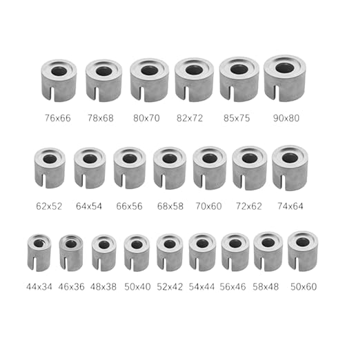 27Pcs Universal Bush Bearing Disassembly Installation Tool Kit Press and Pull Sleeve Set for Suspension Wheel Bearing Service