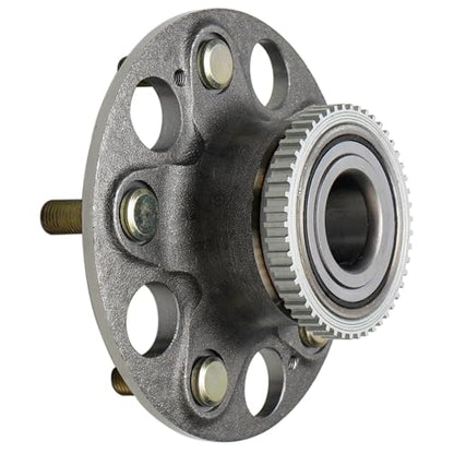 Detroit Axle - Pair Rear Wheel Bearing Hubs for Acura 2002-2006 RSX 2004-2005 Honda Civic, Wheel Hub Bearings Assembly Replacement [5 Lug w/ABS] - style: 512259-DA x2/Pair