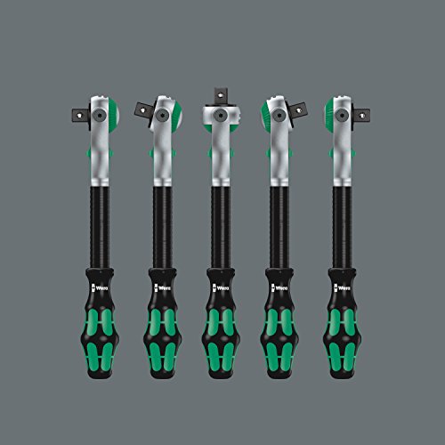 Wera 05004076001 8100 SC 6 Zyklop Metric Speed Ratchet Set, 25 Piece, 1/2" Drive