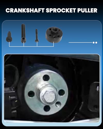 DPTOOL Camshaft Alignment Tool Kit Camshaft Chain Timing Tool Set for New Volvo 2.0T S60 S80 V60 V70 XC60 XC70 XC80 Engines Timing Belt Tool Replace 9997490 9997493 9997495 9997496 9997497 - size: for 2.0T
