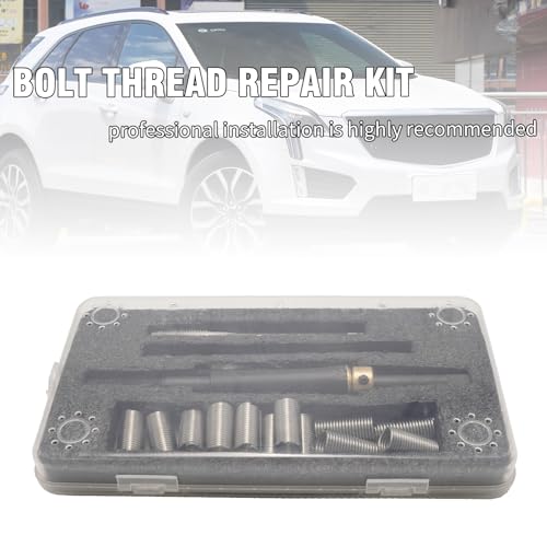 Saihisday 35119S M11 x 1.5 Head Bolt Thread Repair Kit, Wire Thread Inserts Replacement for Kia Replacement for Isuzu Replacement for Honda Replacement for Toyota Replacement for Hyundai