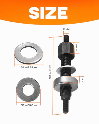 66515 Harmonic Balancers Installation Tool Harmonic Balancer Puller Installer Set For Chevy SBC BBC Cranks