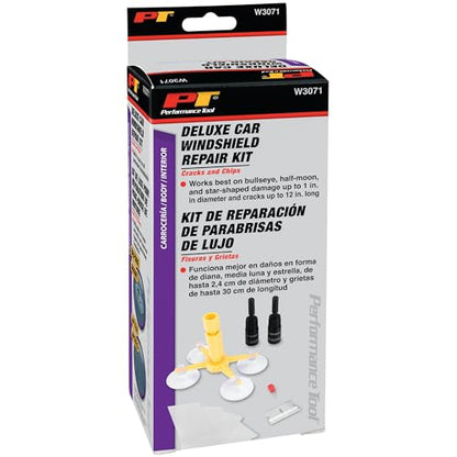 Performance Tool W3071Deluxe Car Windshield Repair Kit - style: Deluxe Car Windshield Repair Kit