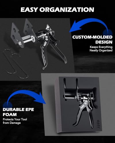 OMT Single Dual Quad Piston Brake Caliper Press Tool for Pad Replacement | Car Brake Maintenance; For DIY Mechanics, Fits Most Cars, Trucks, ATVs, UTVs, SUVs, 377 lb Force, Aluminum & Steel - style: Single&Dual&Quad Piston