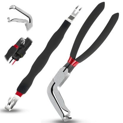 Electrical Disconnect Pliers 37980, Electrical Connector Separator 13120, 8in Automotive Tools Electrical Connector Pliers, Automotive Tools for Push Tab Style Plugs (2-Piece Set) - style: streat