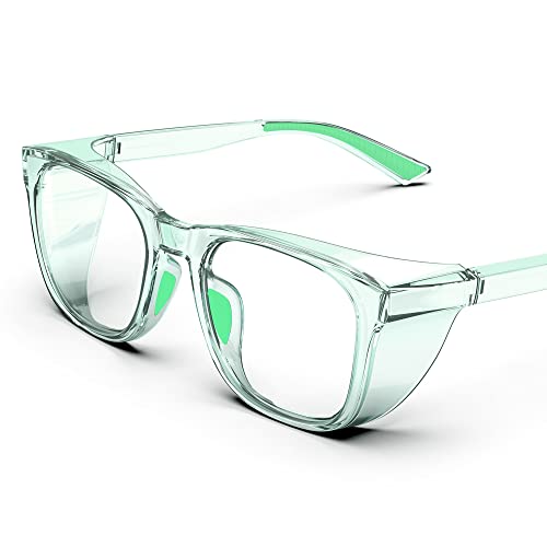 Safety Glasses Anti-Fog Goggles Protective Eyewear Anti Blue Light Protection Glasses For Women And Men - color: Green