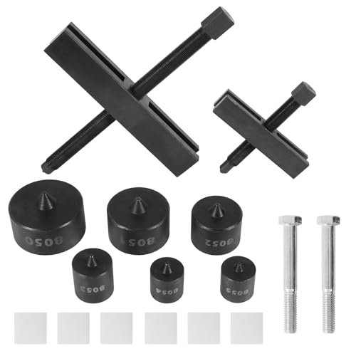 522 7393 8056 Puller and Protector Tools 522 Large Gear and Pulley Puller & 7393 Gear and Pulley Puller & 8056 Shaft Protector Set for Timing Gears, Fan Pulleys