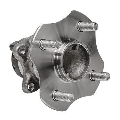 Detroit Axle - Pair Rear Wheel Bearing and Hubs Assembly for 2000-2005 Toyota Echo, 2004-2006 Scion xB xA, 4 Lugs w/ABS - style: 512209 x2/Pair