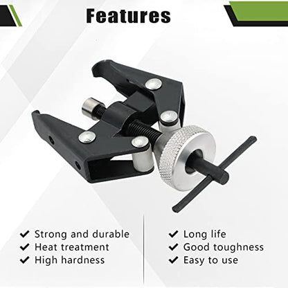 ATPEAM Battery Terminal and Wiper Arm Puller Heavy Duty Arm Bearing Remover Puller Repair Tool Kit 6-28 mm