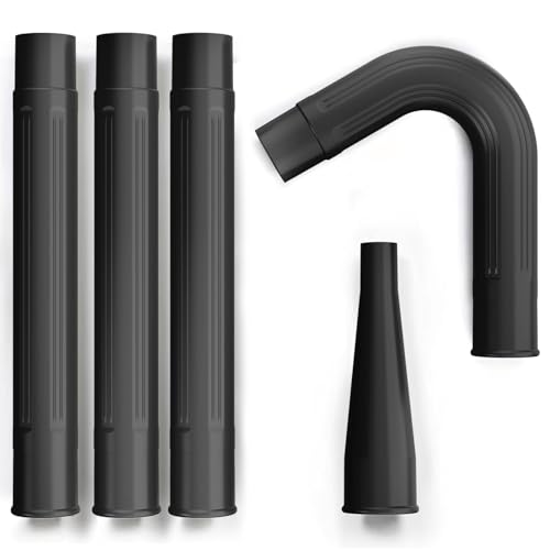 Sealegend Gutter Cleaning Tools for 2-1/2 in. Wet/Dry Vacuum Cleaner, Shop Vac Hose Attachments for Cleaning or Blowing Debris from Gutters Up to 4.8FT, 2-1/2 in. Shop Vac Accessories | Shop Vacuum Hose Accessories for Cleaning or Blowing Debris from Gutt