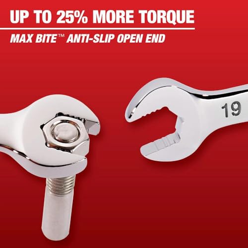 MLW48-22-9516 Ratcheting Combination Wrench Set Metric