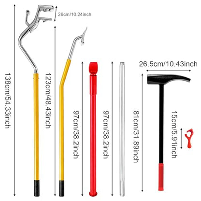 Tire Hammer Tire Bead Breaker and Tire Mount Demount and Tire Iron Tool for Tire Changing Tool Tire Changer Kit - style: Tire Bar+Tire Hammer+Tire Changing