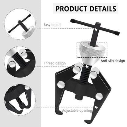 Windshield Wiper Arm Removal Tool Kit,Professional Bearing Puller & Battery Terminal Puller for Easy Removal and Repair Wiper Arms,Universal Wipers Arm Pullers Car Accessories - color: Puller Tool