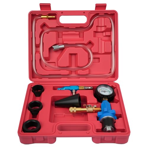 DAYUAN Cooling System Vacuum Purge Radiator Coolant Refill Tool Kit Bundle with Inner Tie Rod Removal and Installation Tool Kit