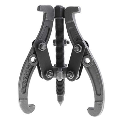 ChgImposs Multifunction Standard Carbon Steel 2 Jaw / 3 Jaw Bearing Puller with 4 Single Hole Claw Pullers for Car/Mechanical Repairing (6 Inch) - size: 6 Inch