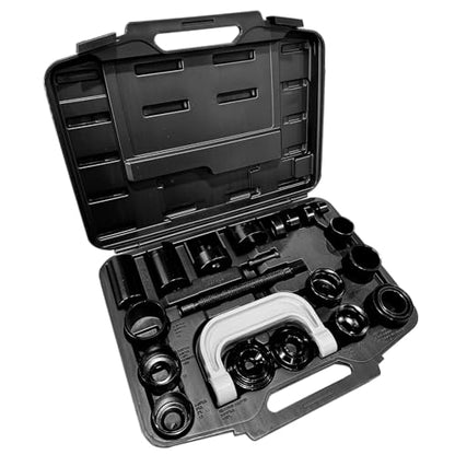 648617 Ball and U Joint Service Set of 23pcs, Receiving Tube, Adapters, Sockets Tool Kit, Remove and Install Ball Joints U Joints, without Removing Control Arm