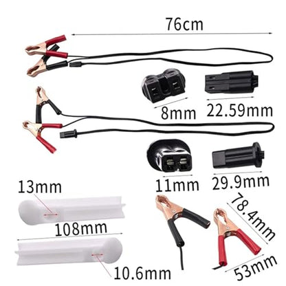 Auto Car Fuel Cleaning Injector Flush Cleaner Wash Adapter Cleaning Tool Set Nozzle DIY Kit Cleaning Tool Kit Set Car Wash Tools(3m) - color: 3m