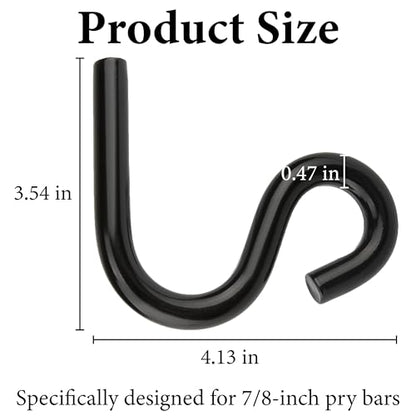 Sixzoo 6007 Lower Control Arm Prying Tool for 7/8 Inches Diameter Pry Bar | Black Powder Coated Control Arm Bushing Removal Tool, Suspension Bushing Removerfor Front Axles, CV Joints