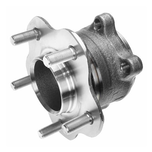 Detroit Axle - FWD 2pc Rear Wheel Bearing Hubs for 2009-2014 Nissan Murano, 2011-2017 Quest, 5 Lugs w/ABS, Wheel Bearing and Hubs Assembly Replacement - style: 512407x2/Pair
