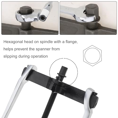 ChgImposs 8" 2 Jaw 3 Jaw Gear Puller, Adjustable Bearing Puller, Reversible Removal Tool for Internal External Pulling, Puller Tool for Removal of Pulleys Flywheels Bearings Gears - size: 8 Inch