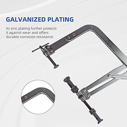 Universal Valve Spring Compressor,Valve Spring Removal Tool with 1" & 1-3/16" Adapters