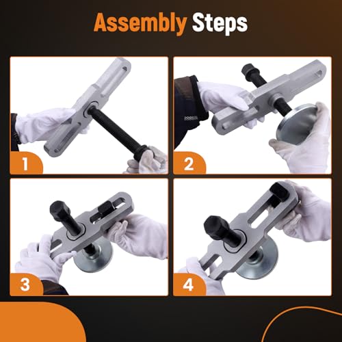 maXpeedingrods Hub Puller Removal Tool for Semi-Trailers 6-8 Trucks | Heavy Duty Drive Axle Hub Bearing Puller Extractor - style: for Semi-Trailers 6-8 Trucks