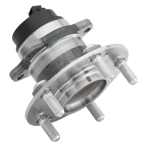 Detroit Axle - 2 Rear Wheel Bearing Hubs for 2010 2011 2012 2013 Kia Soul [4-Wheel ABS] Wheel Bearing and Hubs Assembly Replacement - style: 512434x2/Pair