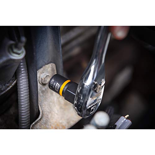 GEARWRENCH 1/4" Drive Bolt Biter Impact Extraction Socket 7- mm - 84752 - size: 1/4 Drive, 7-mm, style: METRIC