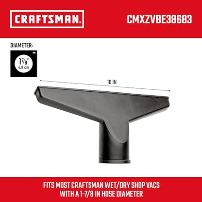 CRAFTSMAN CMXZVBE38683 1-7/8 in. Wet Nozzle Wet Dry Shop Vacuum Attachment - size: Wet Nozzle