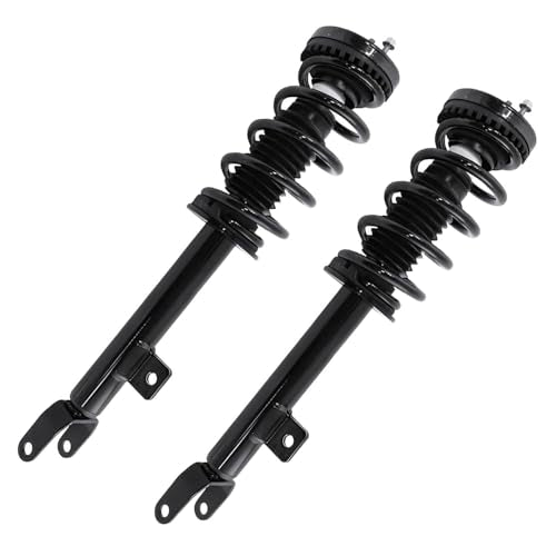 Detroit Axle - RWD Struts Shocks for 2012-2023 Dodge Challenger 2012-2017 2019-2023 Charger, Front Complete Struts with Coil Spring Rear Shock Absorbers Replacement - size: 4AQ47473-V1/ strut shock kit