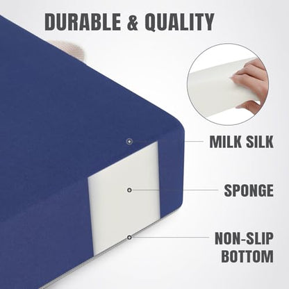 HappyPicnic Extra Large Kneeling Pad - 2.5 Inch Extra Thick Garden Kneeling pad, Knee Cushions for Gardening, Knees Support of Working, Repairing Knees Mat for Prayer, Fitness, Yoga, Gym & Pilates
