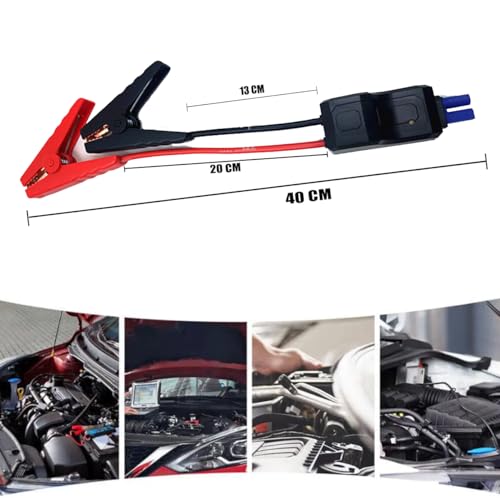 EC5 Heavy Duty Jump Starter Replacement Cables with Battery Clamps-EC5 Connector Car Jumper Cable Booster Jumper Cables 12V Car Battery Booster Jumper Emergency Cable-Car Jump Starter Battery Clips - color: EC5-650A intelligent