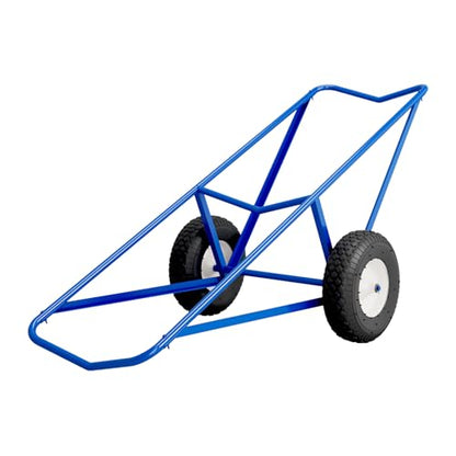 1000 lb Capacity Carpet Dolly with Pneumatic Wheels, Steel V-Cradle Roll Carrier, 61 x 26 x 20 Inch Floor Roller Cart for Carpet, Lumber, Pipes & Large Material Rolls,for Warehouses,Stores - size: Large Dolly – 1000 lb Capacity