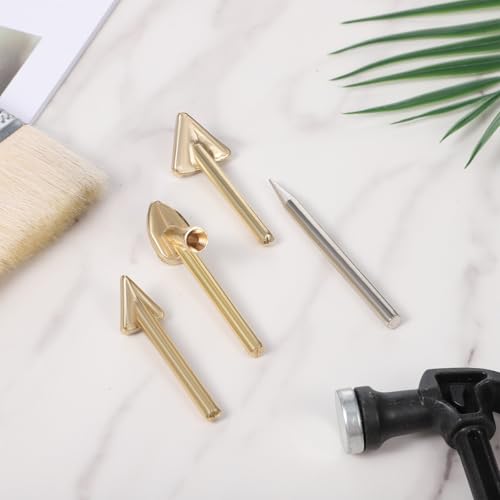 4PCS Copper Plastic Welding Tips Plastic Welder Tips Soldering Iron Tip Soldering Tip for Repair Bumper, Dashboard, Kayak, And More