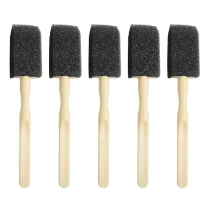 Car Air Vent Cleaning Brush Set Soft Sponge Detailing Tool for Dashboard AC Vents Dust Removal Black 14cm(1Pc) - size: 1Pc