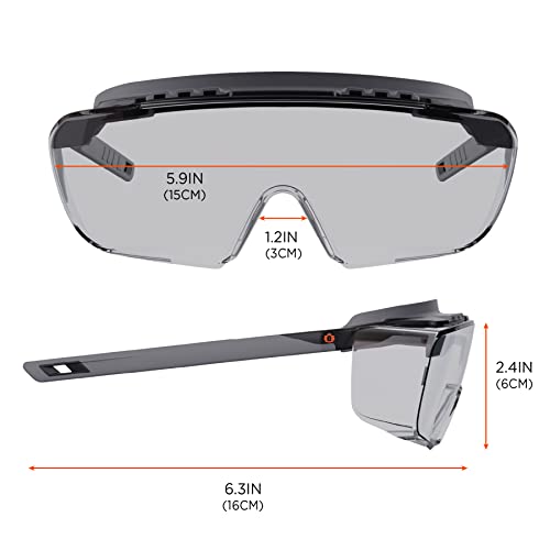 Ergodyne Skullerz OSMIN Safety Glasses, ANSI Z87.1 - color: In/Outdoor Lens