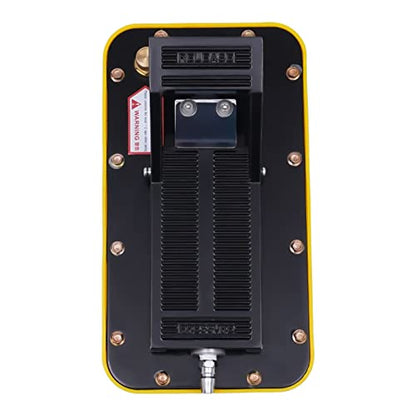 Gdrasuya10 10000 PSI Air Hydraulic Foot Pump with Air Hose and Coupler for Auto Body Frame Machine and Pulling Post Hydraulic Air Foot Pump with 3 Pedal Functions - size: Hydraul Pump Only