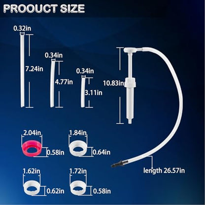 Fluid Pump for Gallon Bottles and Wide Mouth Quart Bottles,It is Highly efficient in transferring Various fluids Such as Gear Oil