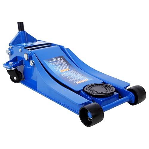 Low Profile Car Jack 4 Ton Portable Floor Hydraulic Jacks 8000 lbs | Heavy-duty steel floor jack with 4-ton capacity, low profile design, lifting range 2.5-20 inches, overload protection va - color: A2