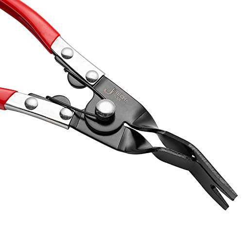 Jetech Car Clip Pliers Tool Universal Auto Door Car Upholstery Trim Clip Removal Plier Panel Clip Pliers Set Fastener Remover - Prevents Damage to Trim and Fasteners