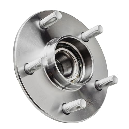 Detroit Axle - 2pc Rear Wheel Bearing Hubs Assembly for 2000-2003 Nissan Maxima, 2002-2004 Infiniti I35, 2000-2001 I30, 5-Lug w/ABS, Wheel Bearing Hub Assembly Replacement - style: 512203 x2/Pair